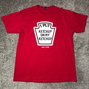 Ketchup on Ketchup Graphic T-Shirt